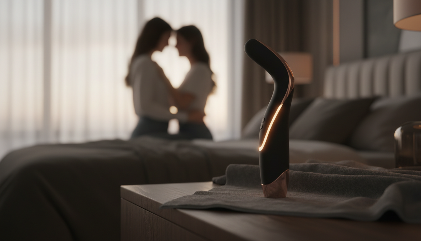 découvrez le vibromasseur connecté point g, conçu pour enflammer les relations de couple avec son design élégant et ses sensations intenses, contrôlable à distance pour des moments de plaisir partagés.