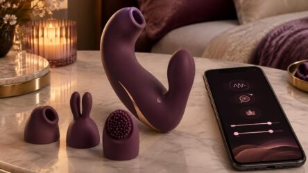Découvrez de nouvelles sensations avec ce sextoy connecté 3-en-1, apprécié pour sa polyvalence et ses réglages personnalisés